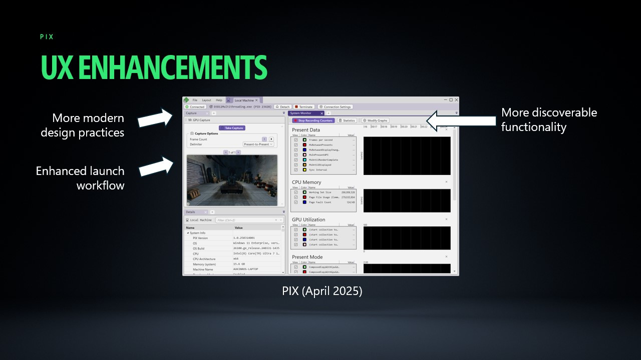 DXR 1.2 piksel geliştirmeler