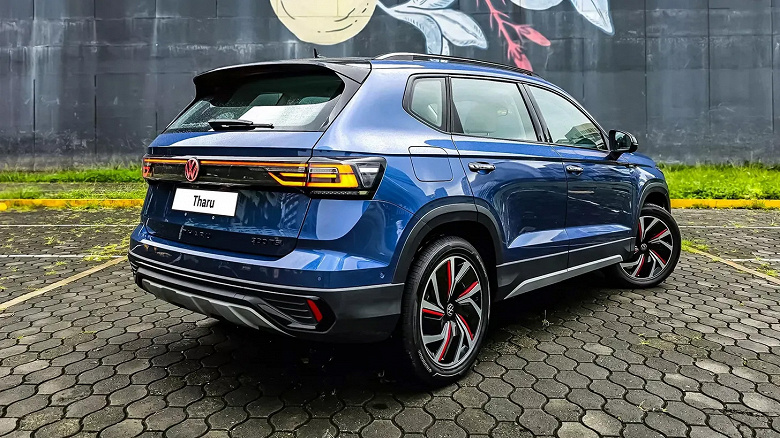 Yeni Volkswagen Tharu crossovers, Rusya'da 3.15 milyon ruble fiyatla satıyor - ve bu bazı “Çinliler” den daha ucuz.