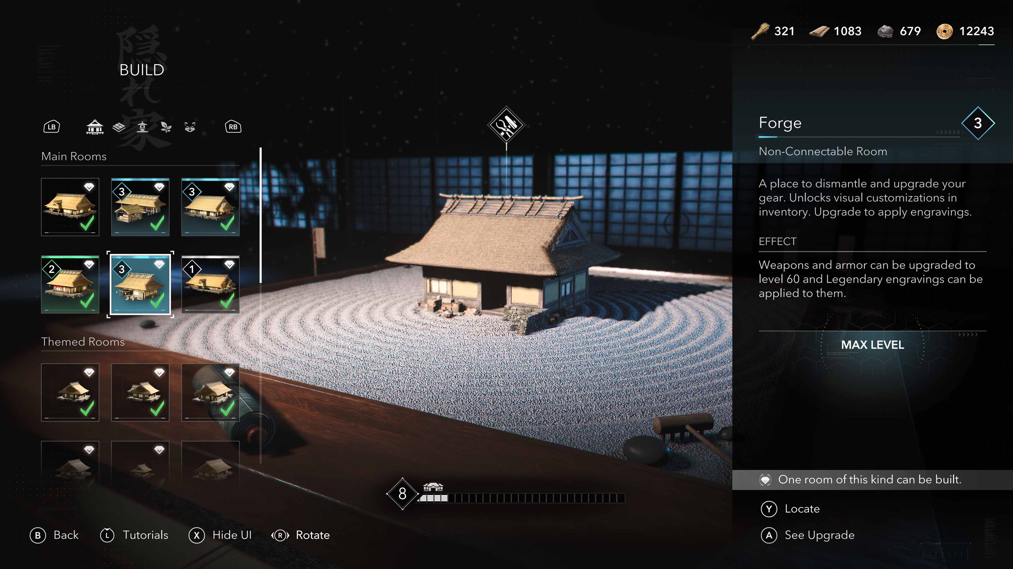 Xbox Serisi X'teki Assassin's Creed Shadows ekran görüntüsü.