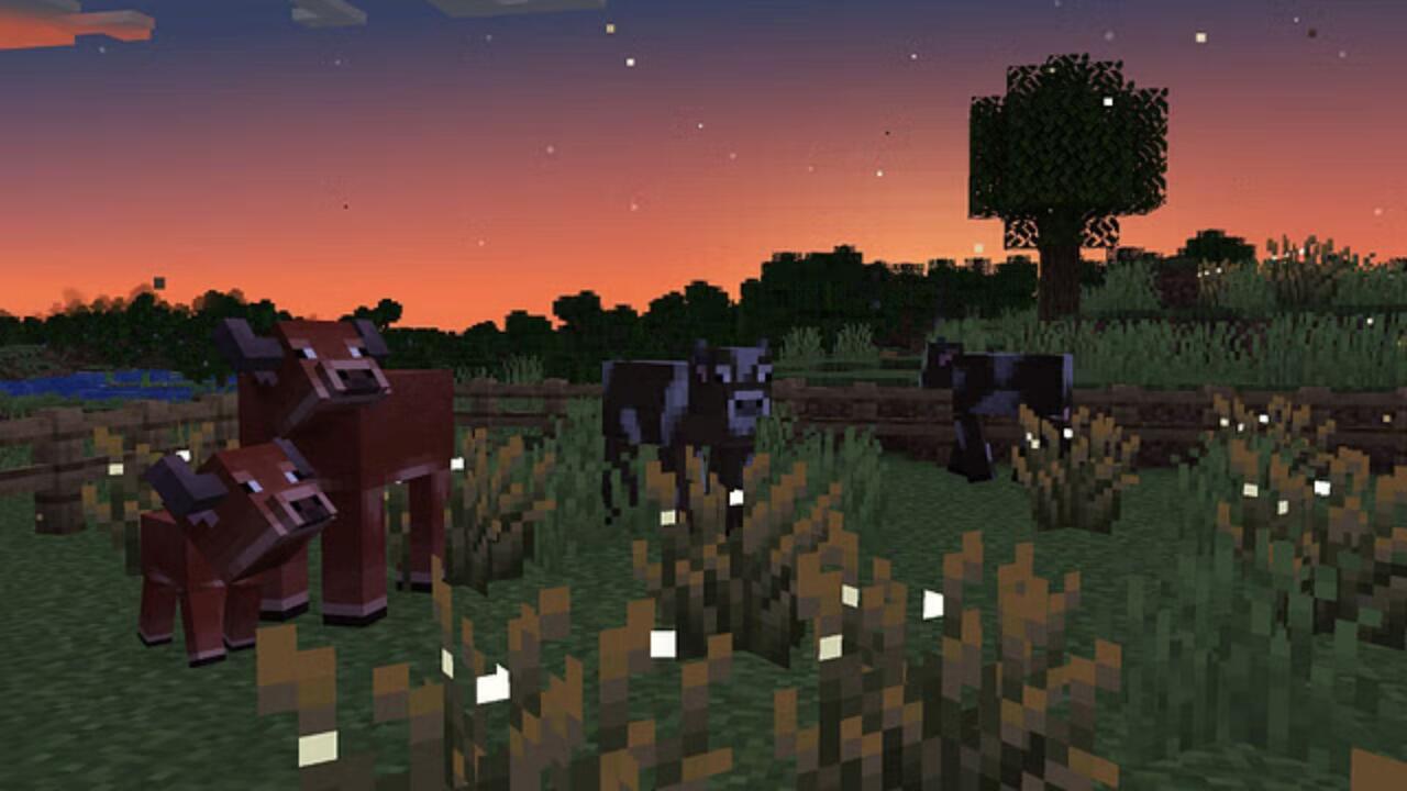 Minecraft Firefly çalıları ışık ve ortam sesleri yayar