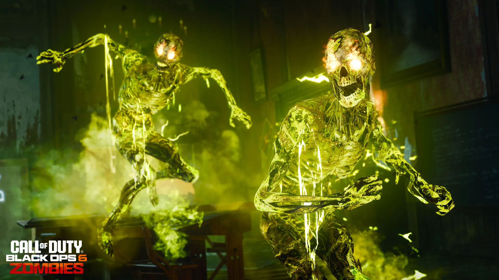 Call of Duty: Black Ops 6 Zombies Modu Mod Ekran Görüntüleri Parçalanmış Peçe Haritası.