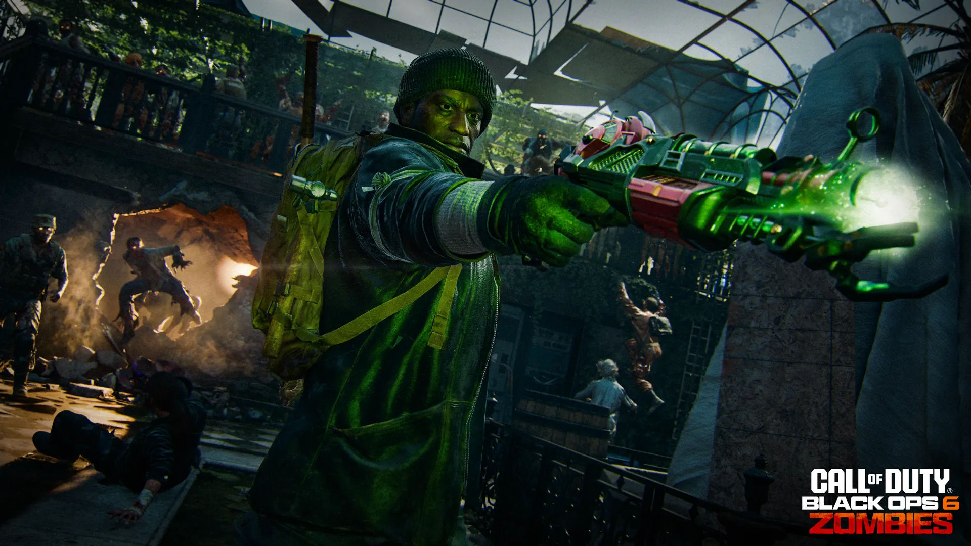 Call of Duty: Black Ops 6 Zombies Modu Mod Ekran Görüntüleri Parçalanmış Peçe Haritası.