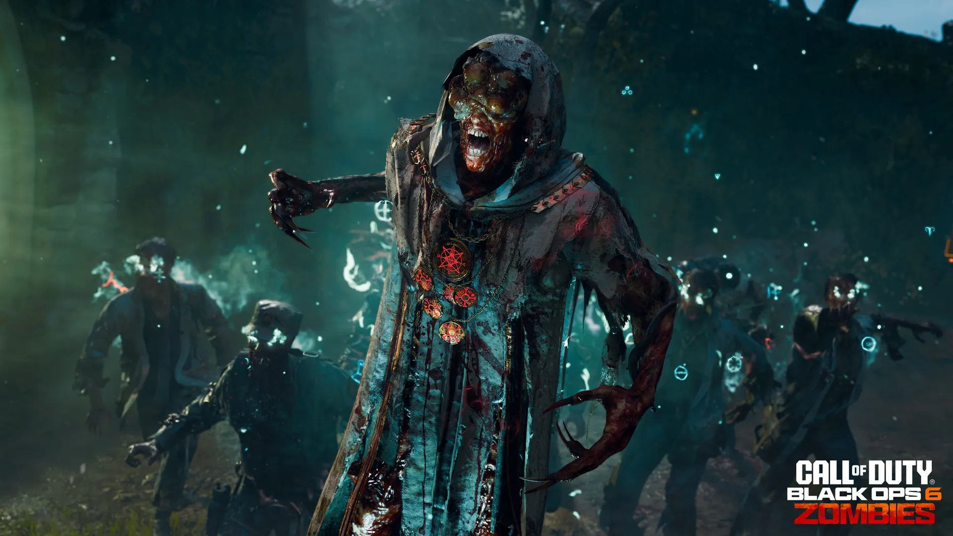 Call of Duty: Black Ops 6 Zombies Modu Mod Ekran Görüntüleri Parçalanmış Peçe Haritası.