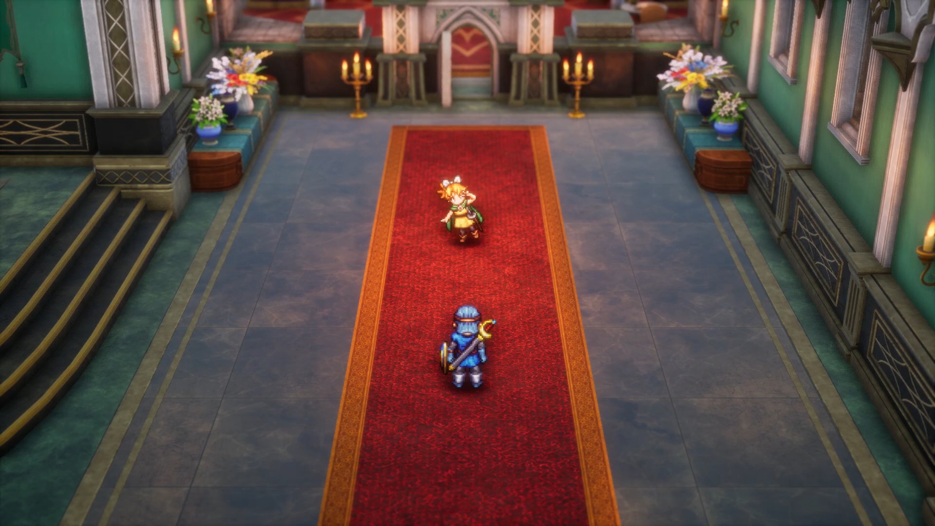 Dragon Quest 2 HD-2D yeniden yapımına eklenen yeni karakterin tanıtım ekran görüntüsü