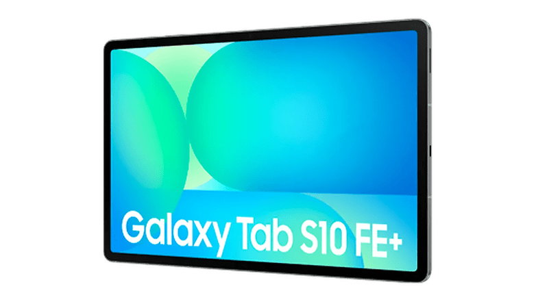 Samsung Galaxy Tab S10 FE+ Tablet Mavi Soyut Arka Plan. Samsung Galaxy Tab S10 FE+ Tablet Mavi Soyut Arka Plan.