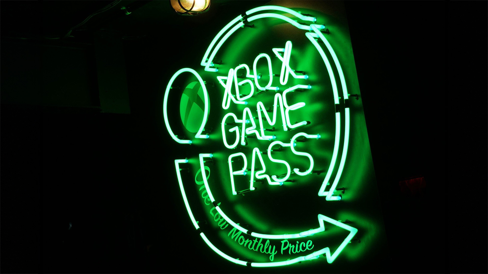 Xbox Game Pass Neon İşaret