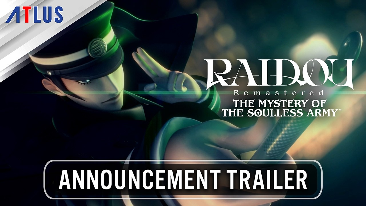 Raidou Remastered: Soulless Ordunun Gizemi - Duyuru Fragmanı - YouTube