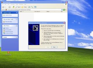 Windows XP evrak çantası kurulumu