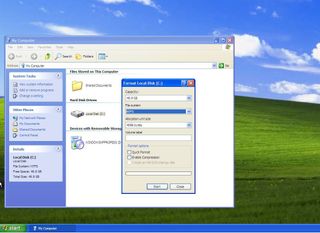 Windows XP Biçim Aracı