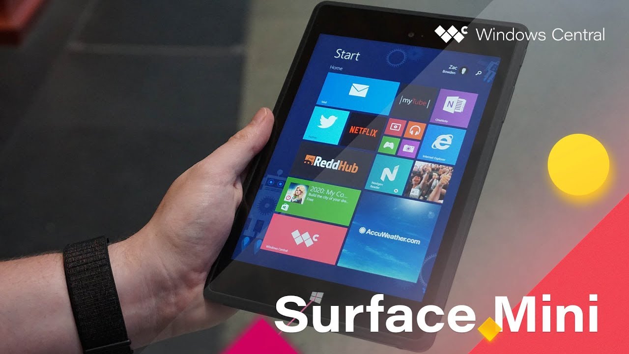 Bu iptal edilen Microsoft Surface Mini - YouTube