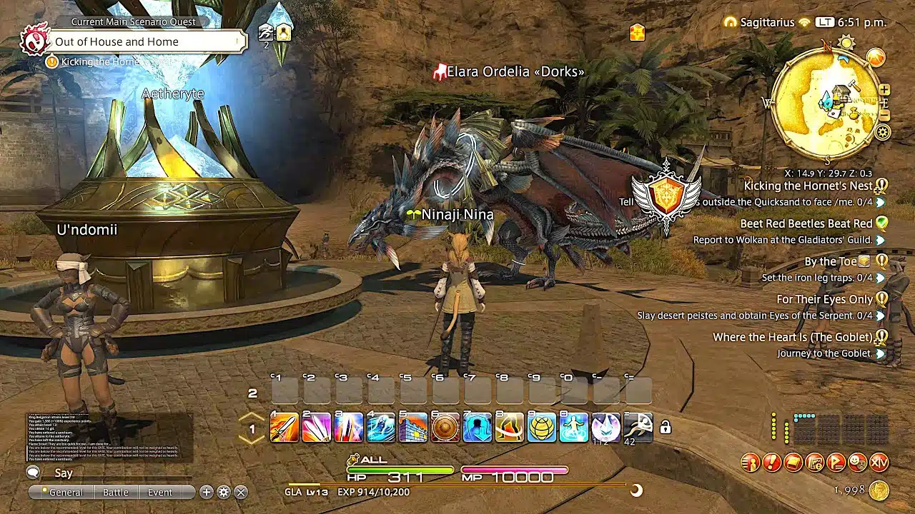 Final Fantasy 14 ekran görüntüsü