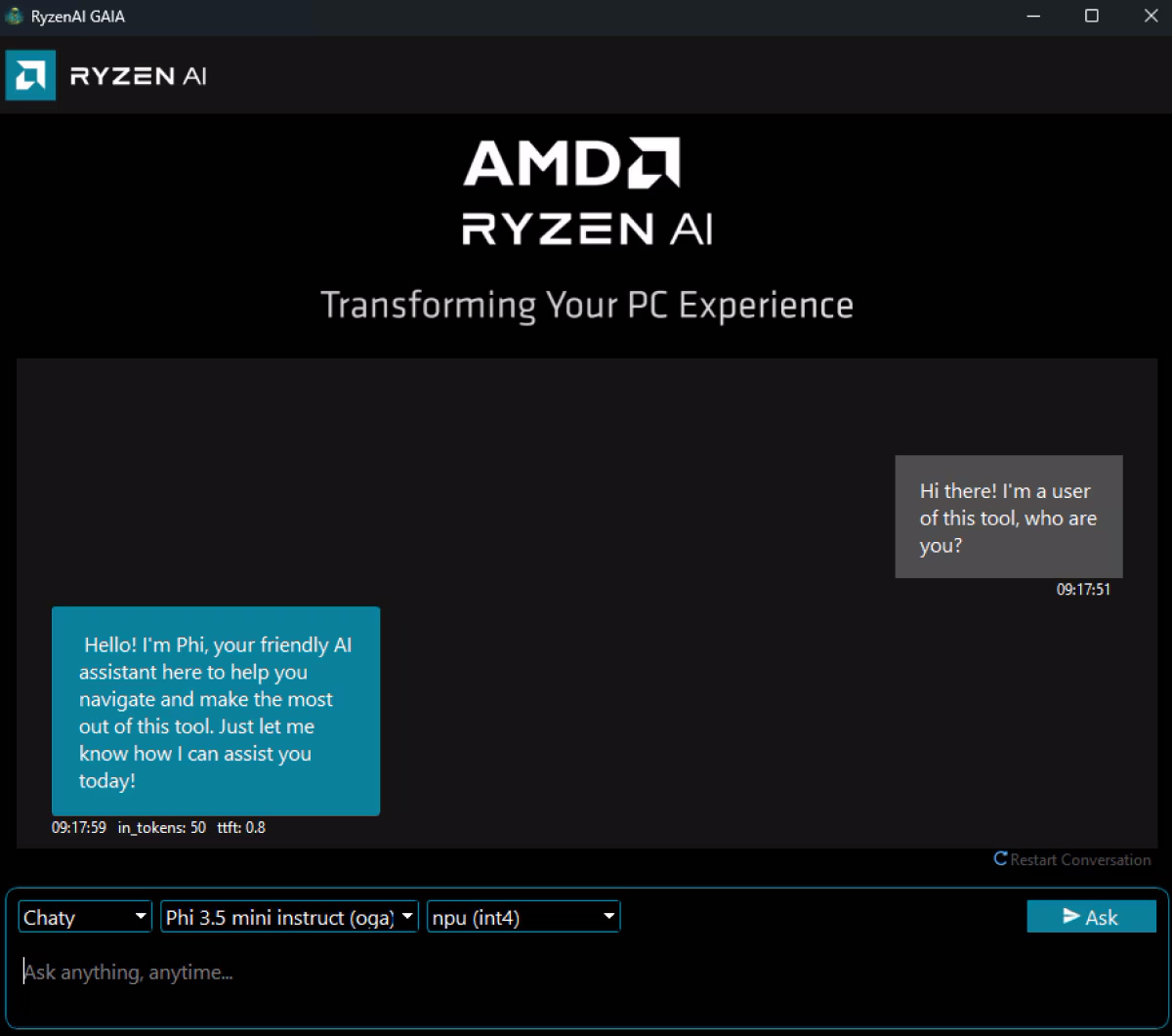AMD GAIA