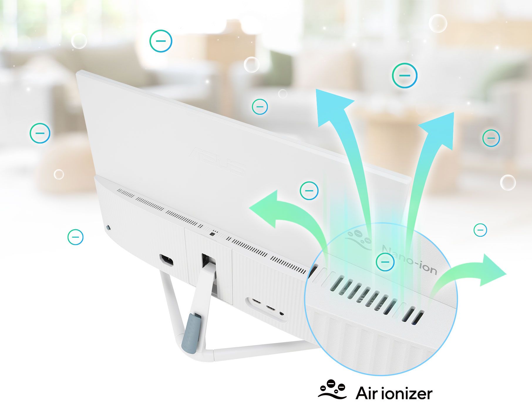 Asus Vu Air Ionizer Serisi Monitör