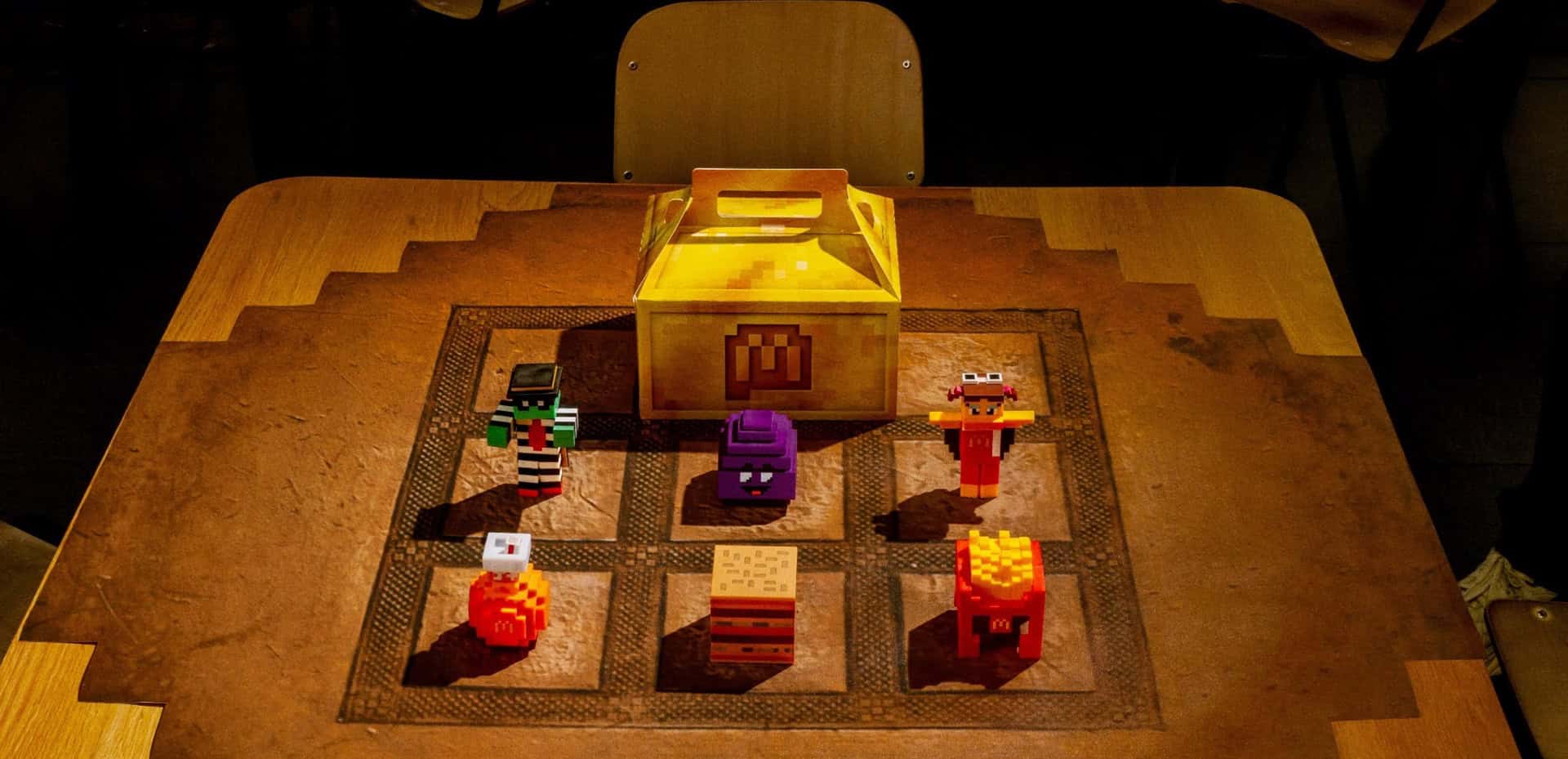Bir Minecraft Film Yemeği 3_Full Koleksiyon Seti - Dışyhaven McDonald's