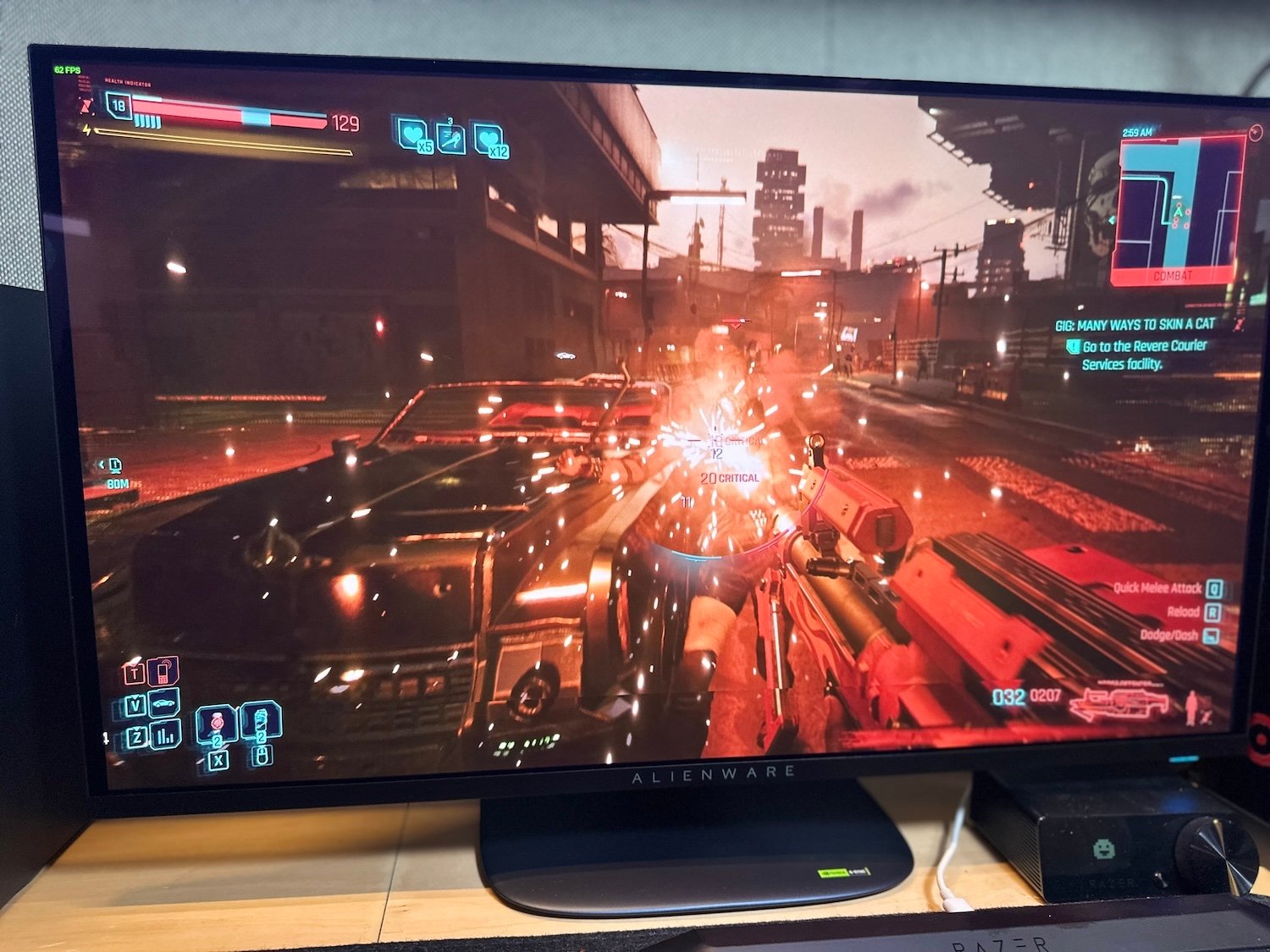 Alienware QD OLED Monitör Cybperpunk