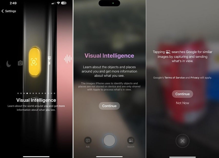 Görsel Zeka şimdi iPhone 15 Pro ve Pro Max için iOS 18.4 Beta 2'de.