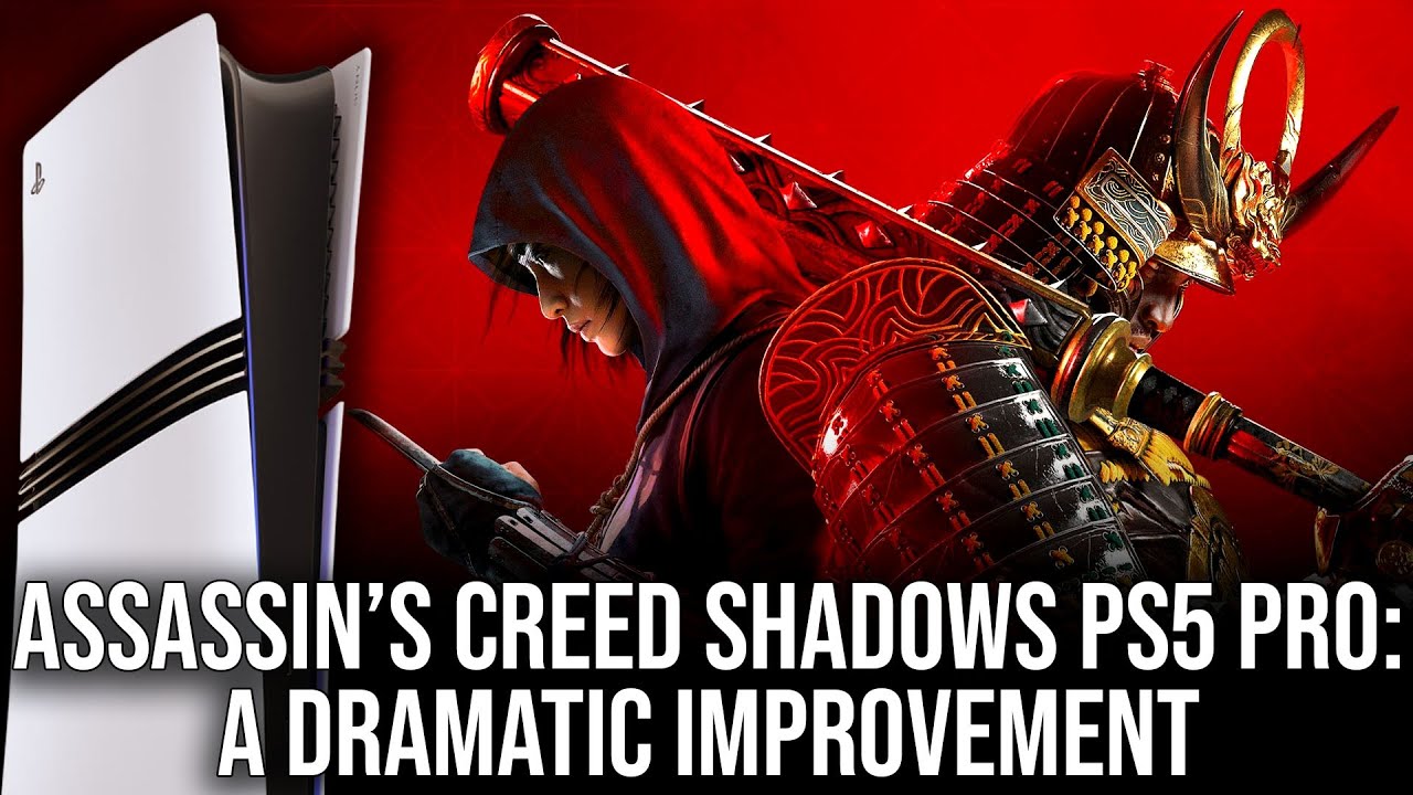 Assassin's Creed Shadows - PS5 Pro vs PS5 Review - Sistem için en iyi yükseltmelerden biri - YouTube