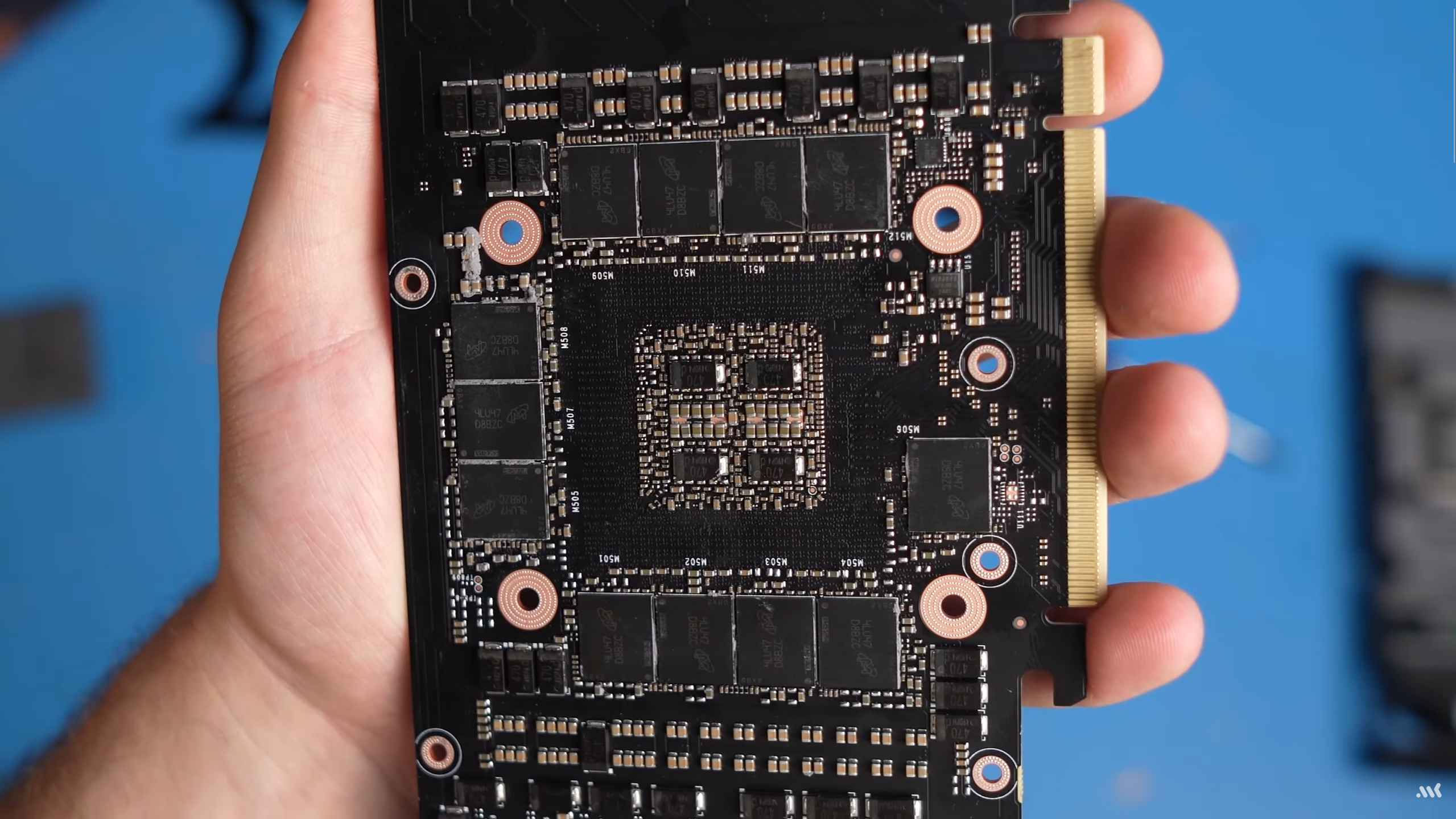 RTX 4090 48GB PCB arka taraf