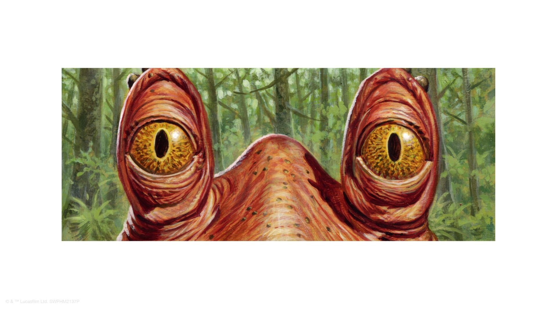 Jar Jar Binks Gözler