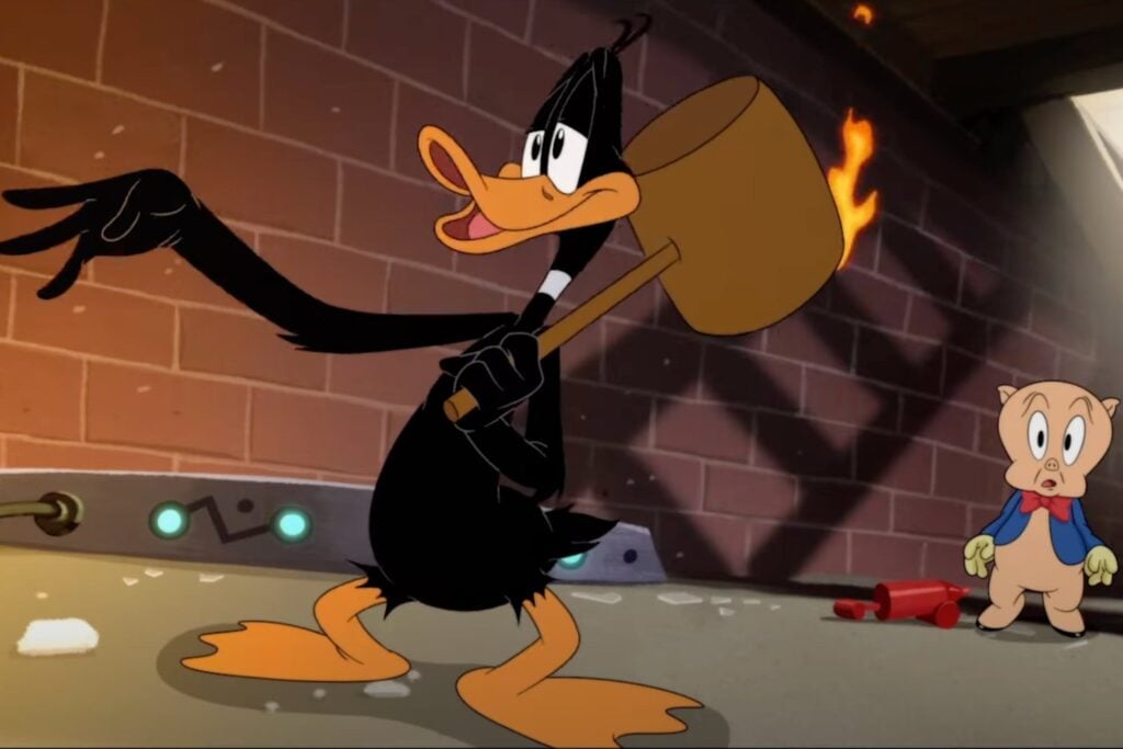 Looney Tunes Günü Dünya Daffy Hammer Up
