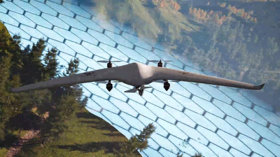 Genç Alman Alpe Eagle Shoot'un anti-drone nöbetçi, çok ucuz bir elektronik donanım üzerinde çalışan IA yazılımını içeriyor.