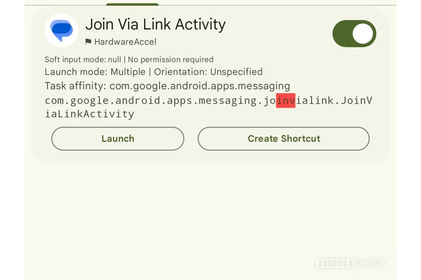 Google Mesajları, gelecekte grup sohbetleri için davet bağlantıları oluşturmanıza olanak tanır. | Resim Kredisi - Android Authority - Google Mesajlar Grubu Konuşmaları çok daha neşeli olmak üzere