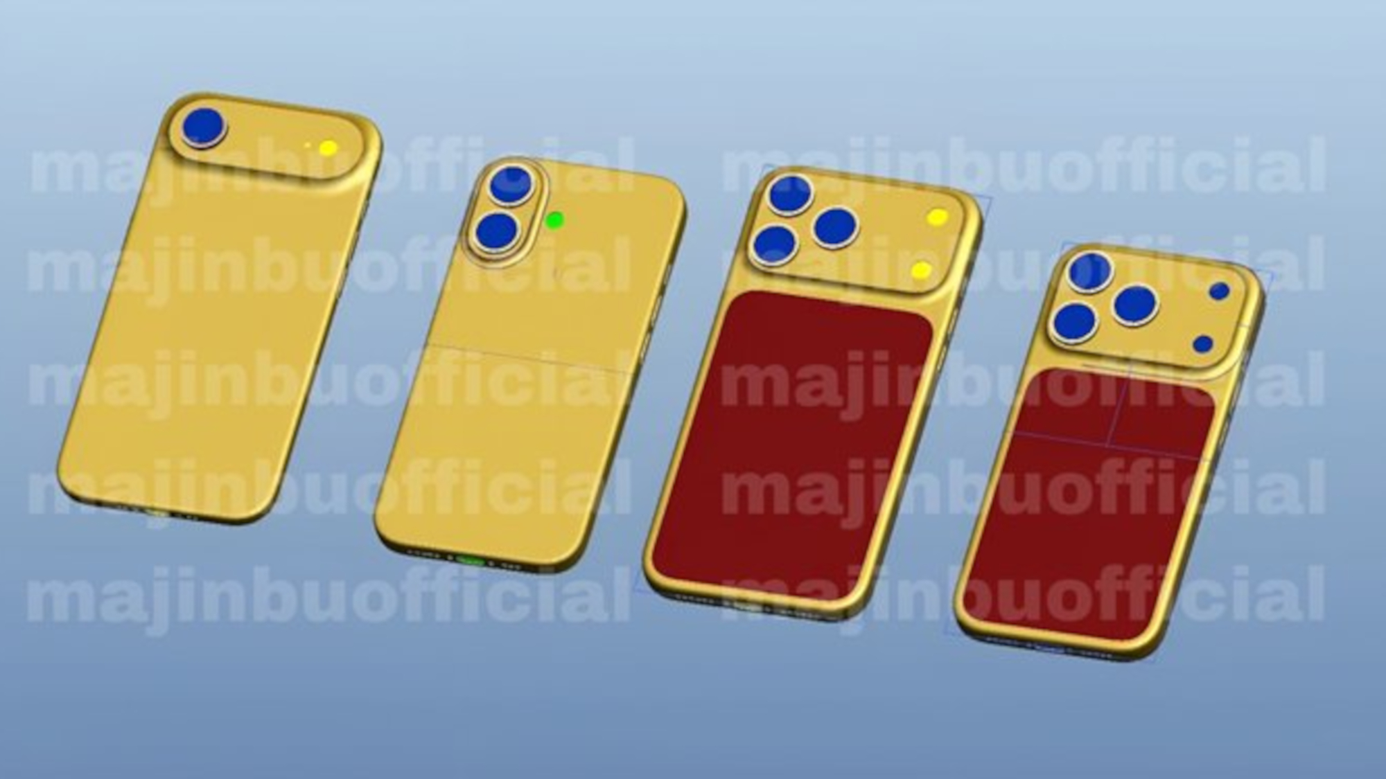 İPhone 17 serisinin cad render