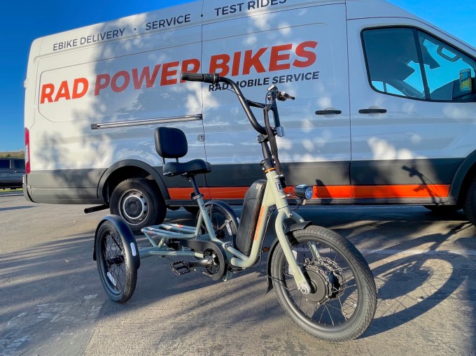 Rad Power Bikes Trike ve Van