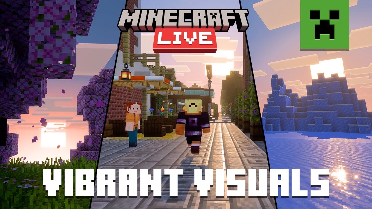 Minecraft Live - Mart 2025: Canlı Görseller - YouTube