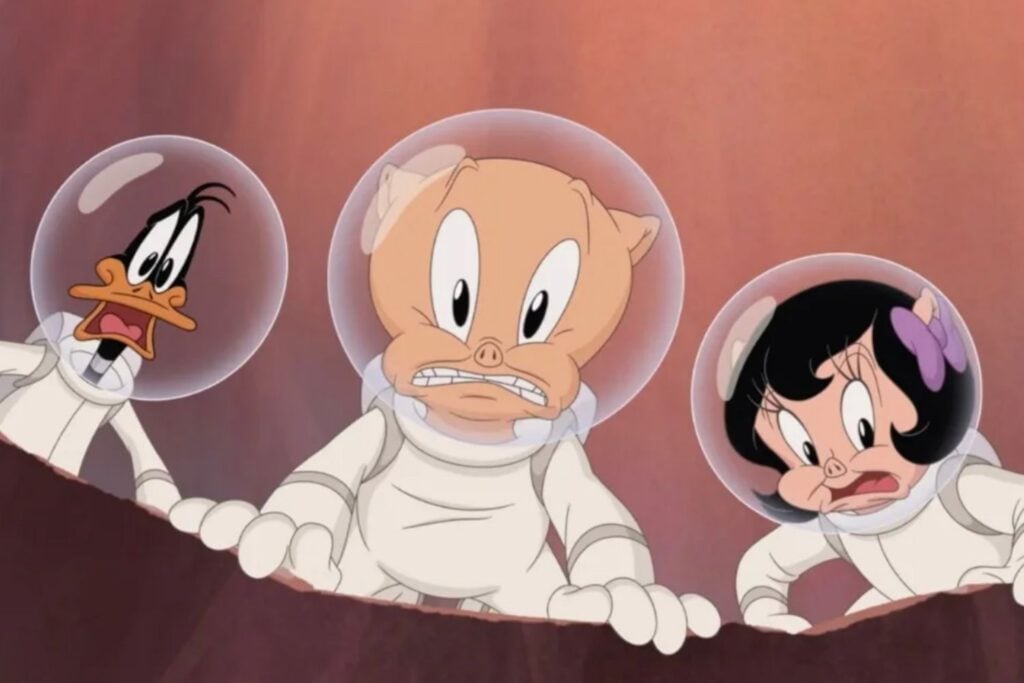 Dünyanın patladığı gün Looney Tunes Daffy Porky Petunia