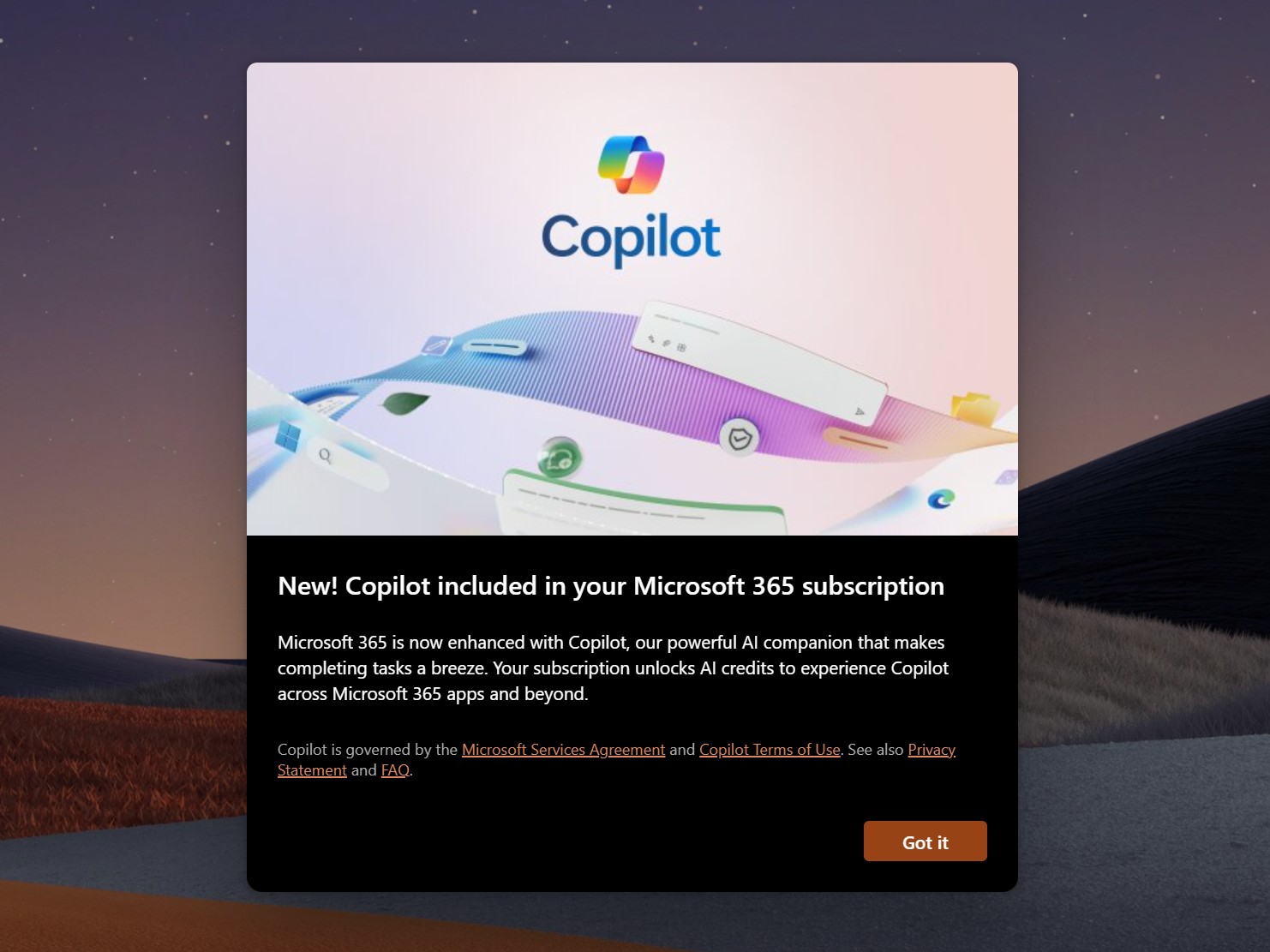 Outlook'ta Copilot