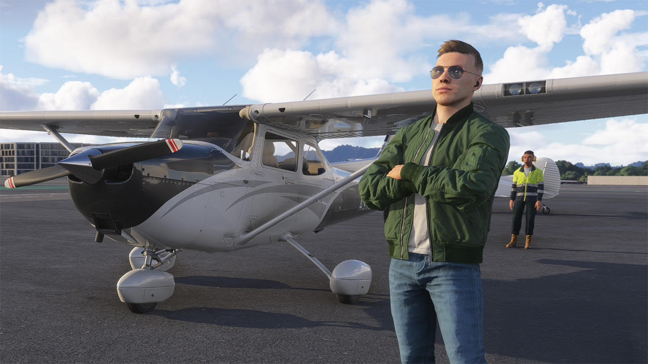 Microsoft Flight Simulator 2024 Kariyer Modundan Ekran Görüntüsü