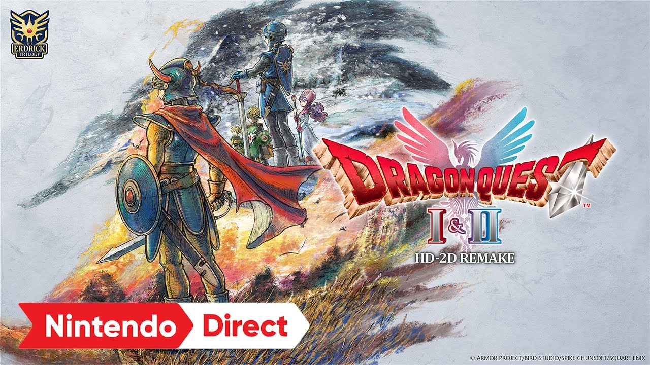 Dragon Quest I & II HD -2D Remake - Teaser Fragmanı - Nintendo Switch - YouTube