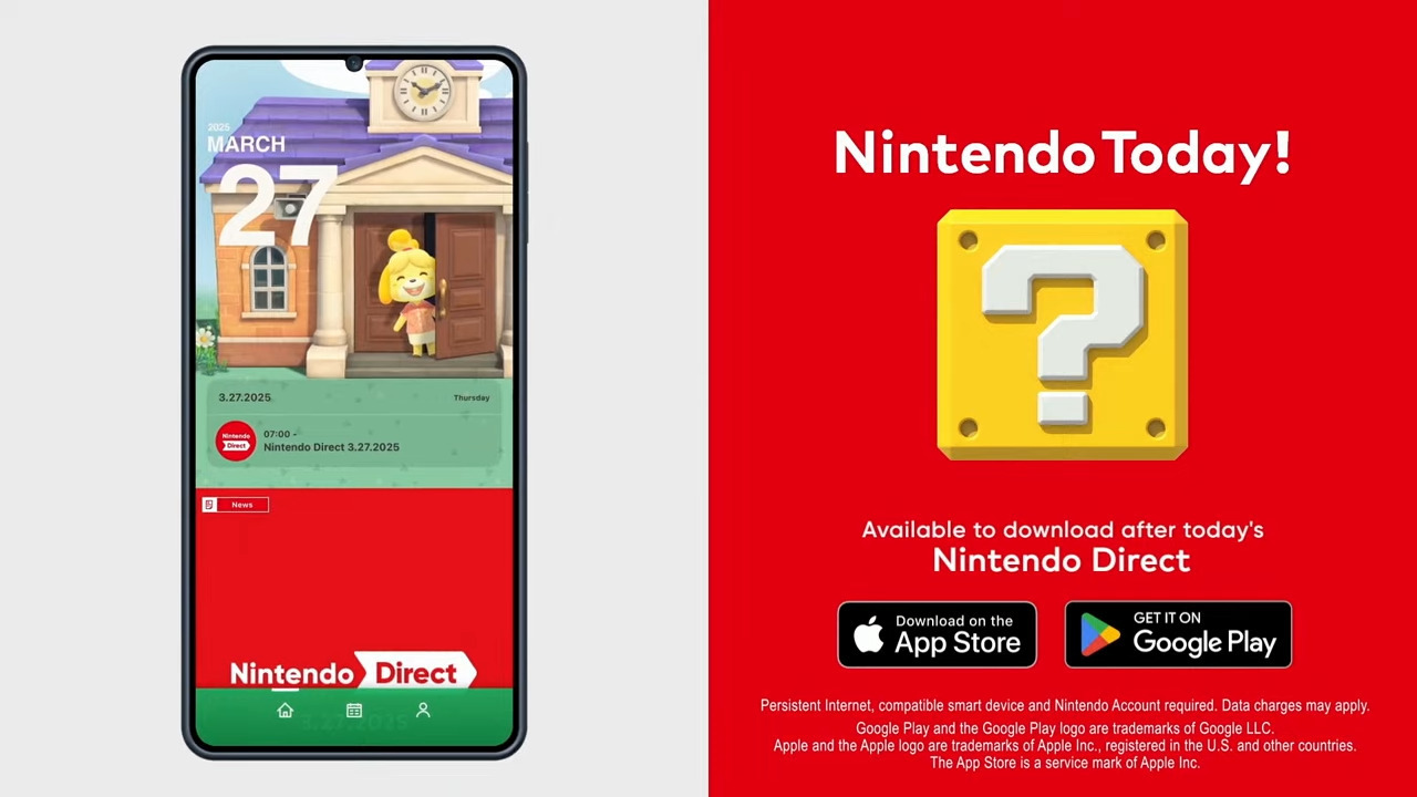 Nintendo Today uygulaması