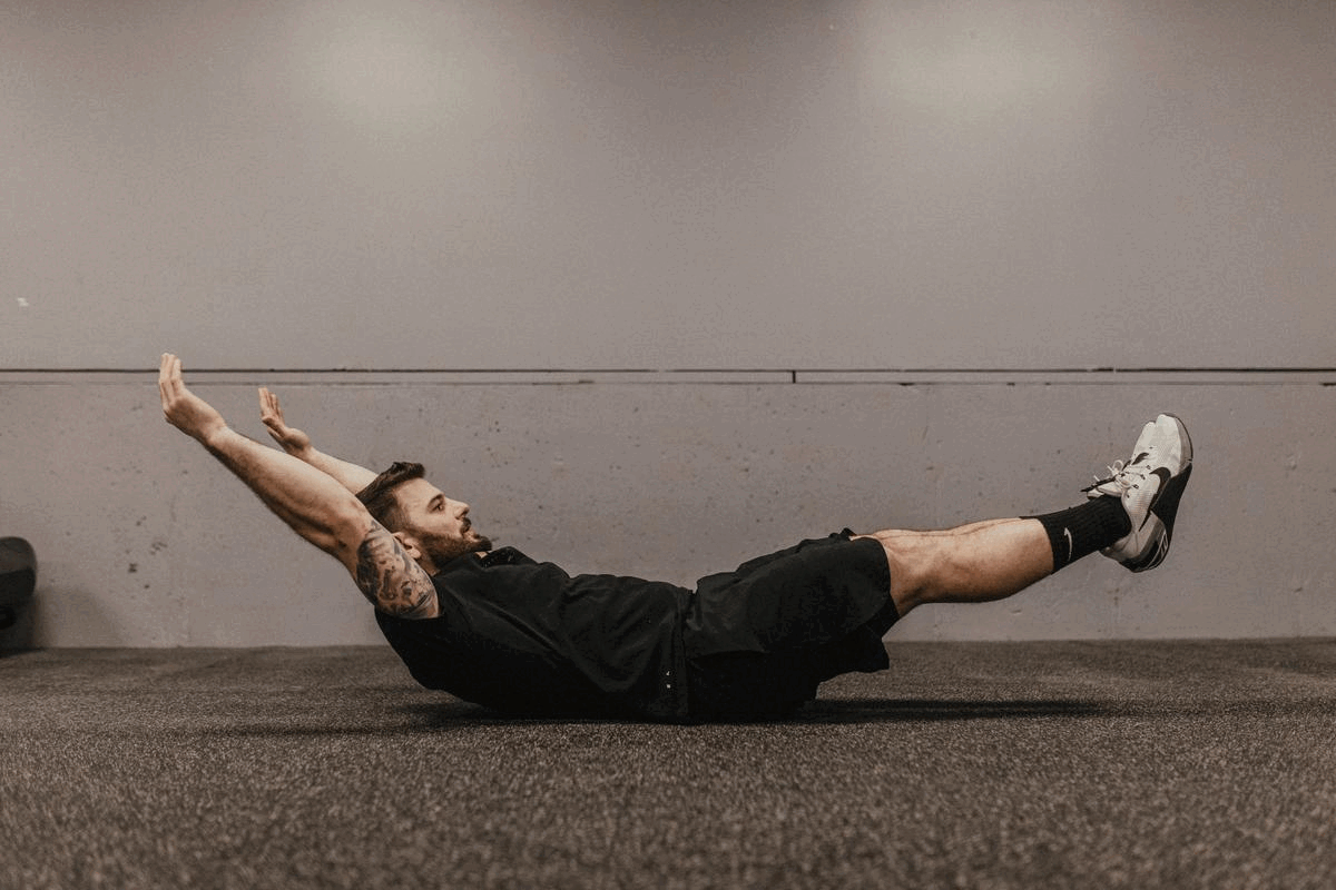 Mat Fraser'ın bir V-up Videosu