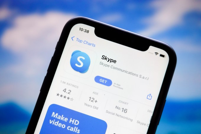 Skype uygulaması