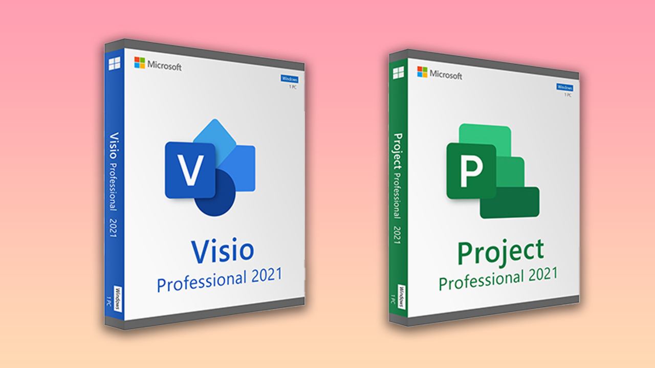 Microsoft Visio Professional 2021 ve Project Professional 2021
