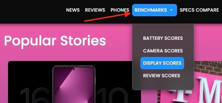 Masaüstünde Phonearena Ekran sayfası - Phonearena Başlatma Ekran Test Referans Sayfası: Ekran kalitesini kolayca karşılaştırın