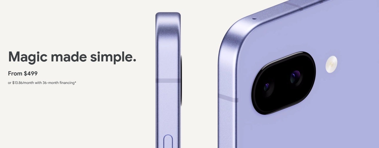 Google bugün Pixel 9A'yı tanıttı. | Image Credit -Google - Pixel 9A sürümü, bir bileşenin kalitesi ile ilgili bir sorunla Nisan ayına kadar gecikti