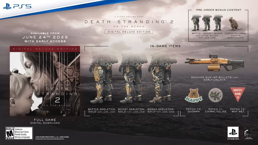 Plajda Ölüm Stranding 2 - Deluxe Edition - The Outerhaven Death Stranding 2 The Plajda - Deluxe Edition