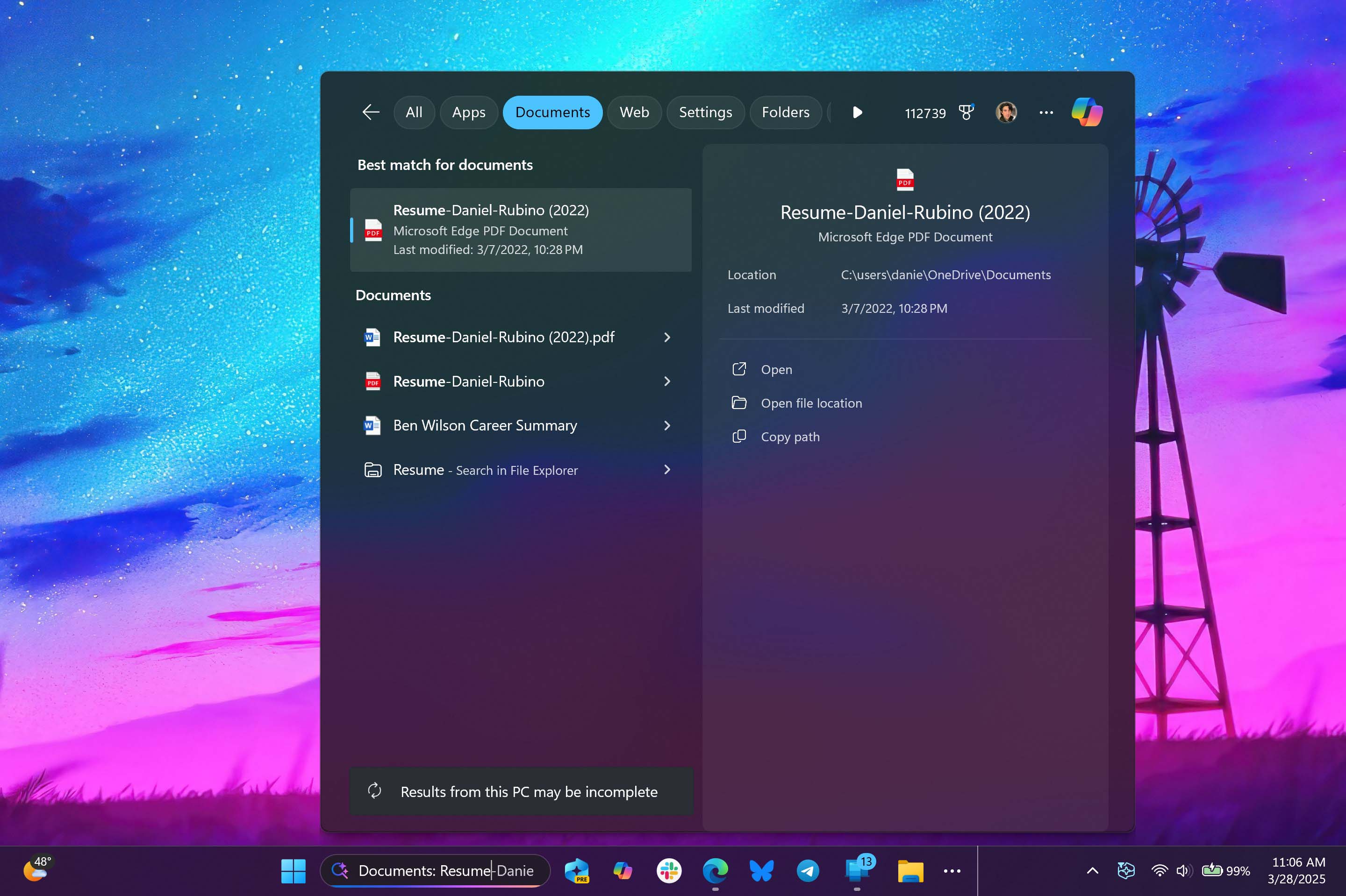 Microsoft'un yeni AI odaklı semantik araması artık Windows Insider sürüm önizlemesindekiler için kullanılabilir.