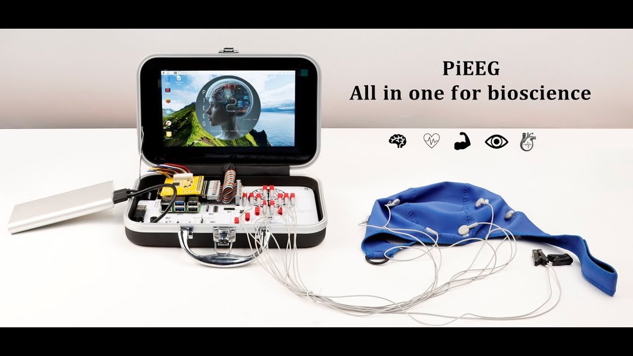 BioScience Öğrenmeye Evde Pieeg Kit Bio Lab ve Beyin Bilgisayar Arayüzü - YouTube