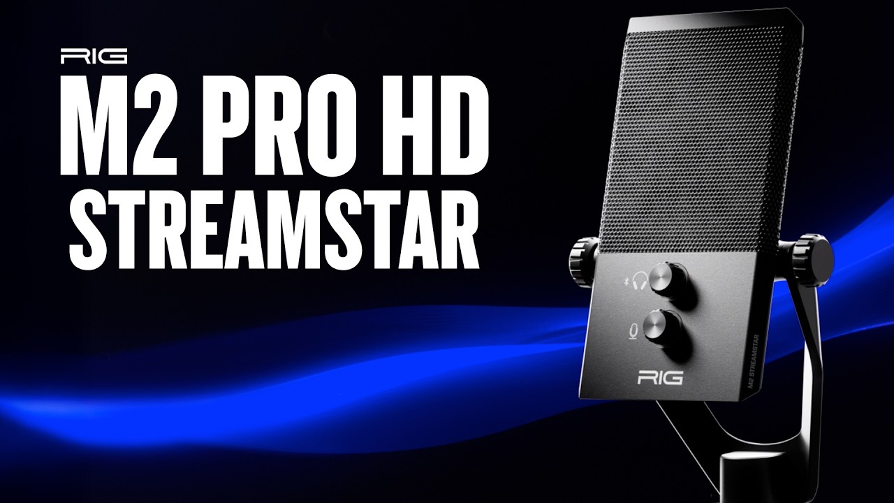 M2 Streamstar Pro HD Mikrofon | Yaratıcılar için hazırlanmış - YouTube