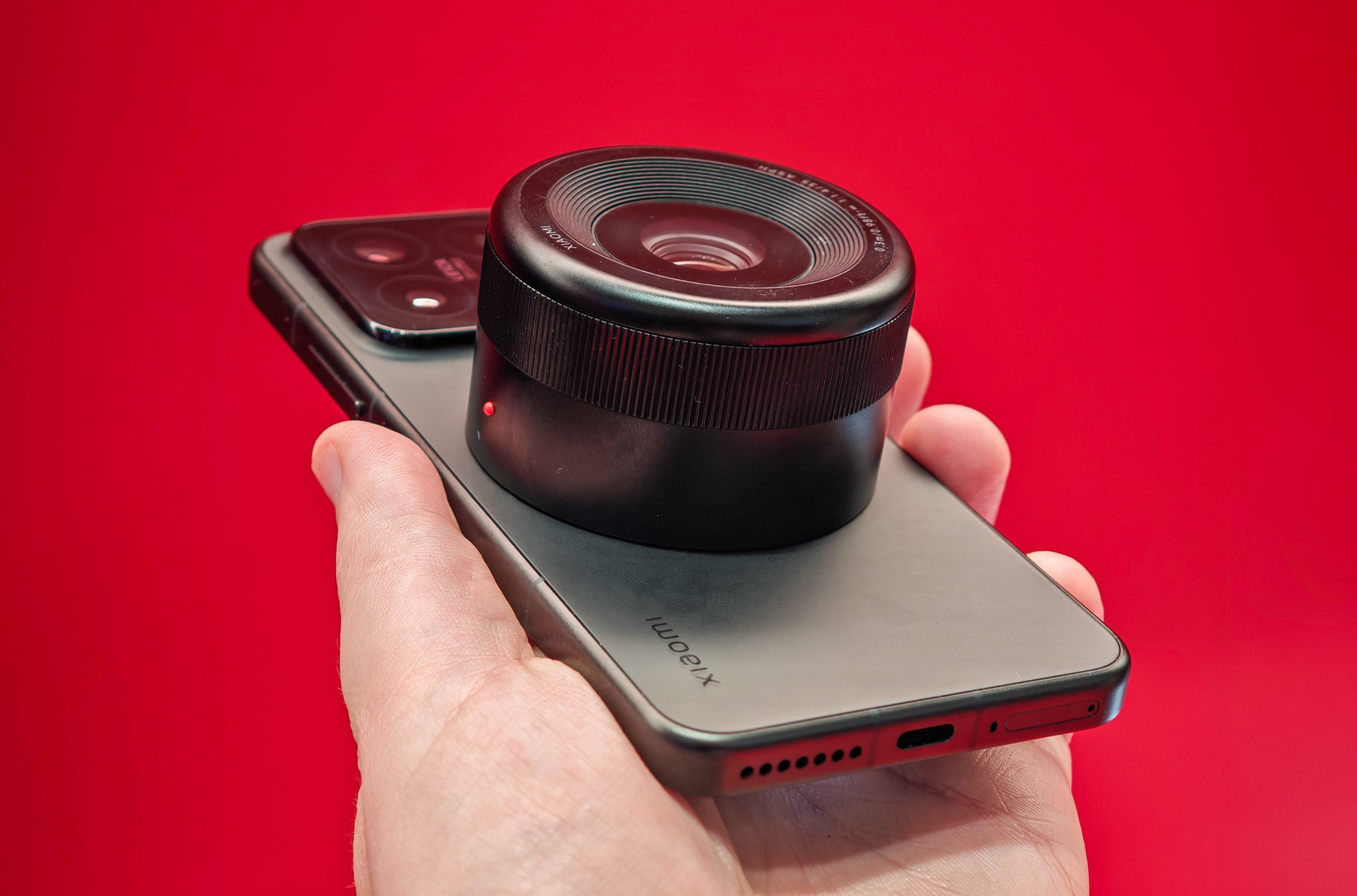 MWC 2025'teki Xiaomi'nin Modüler Kamera Konseptinin Fotoğrafı