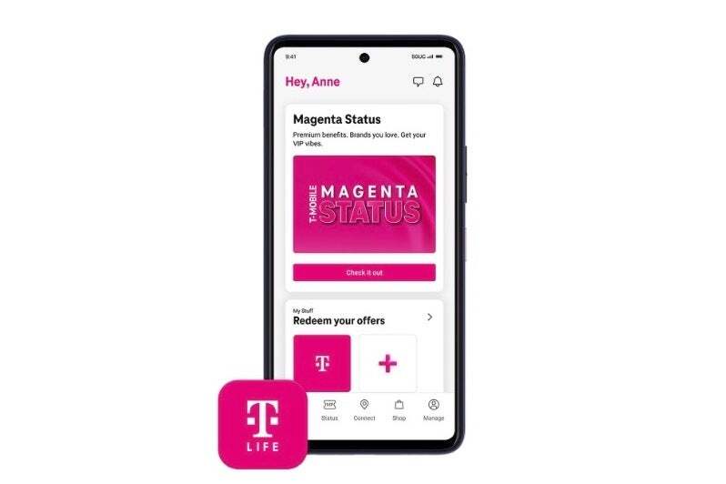 T-hayat uygulaması tahriş ile karşılandı. | Resim Kredisi-T-Mobile-T-Mobile Temsilcisi yeni gelenler için önemli tavsiyeler verir