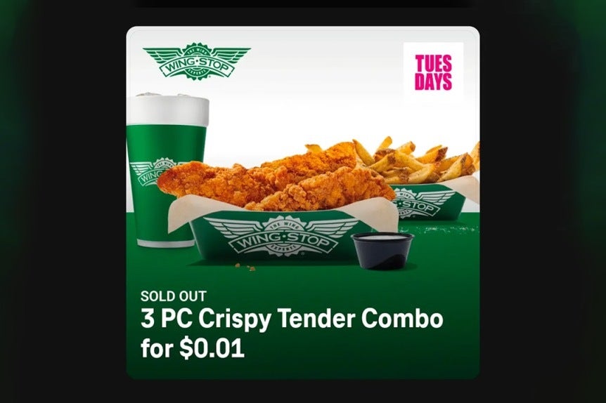 T-Mobile Salı için Wingstop Anlaşmasını Tanıtan T-Life uygulamasında teklif