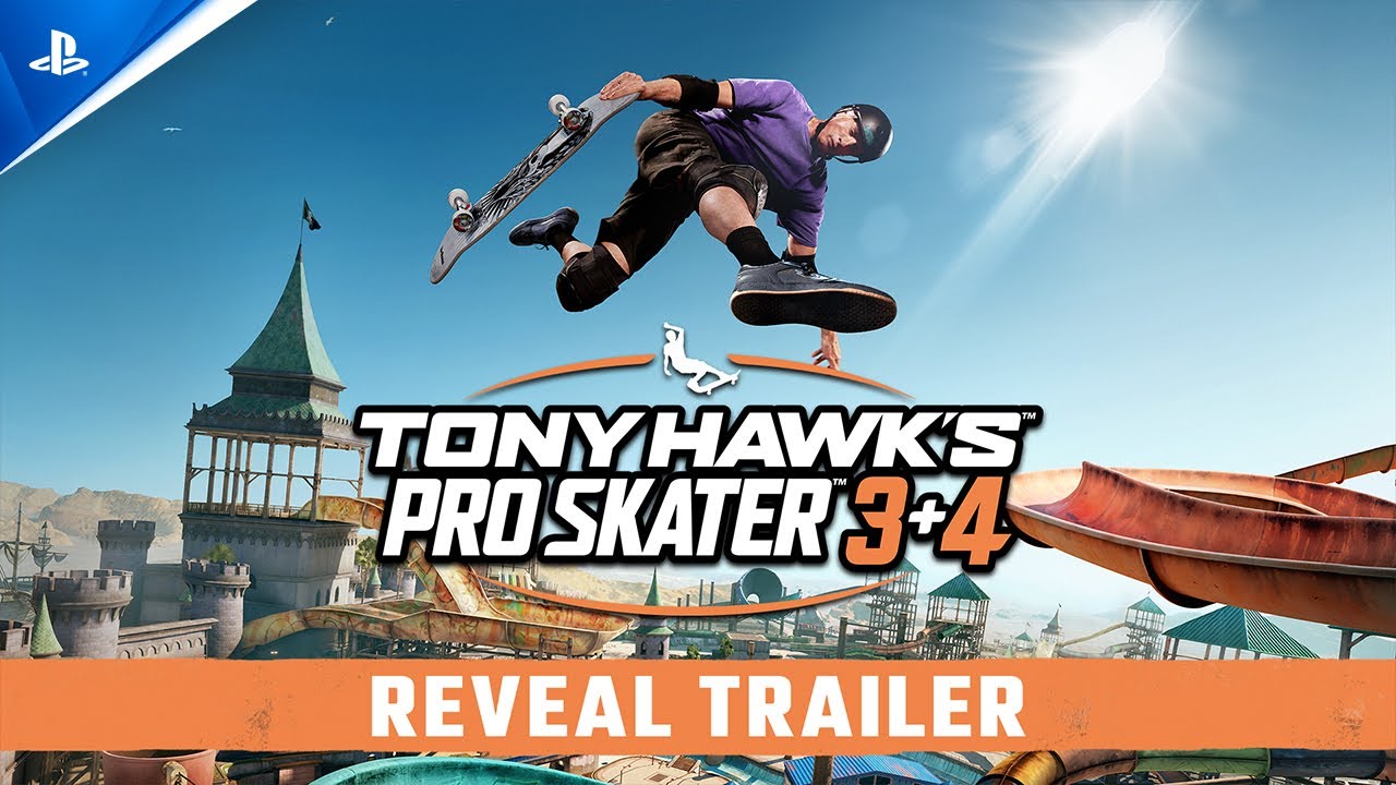 Tony Hawk'ın Pro Skater 3 + 4 - Fragmanı Yanıt | PS5 ve PS4 Oyunları - YouTube