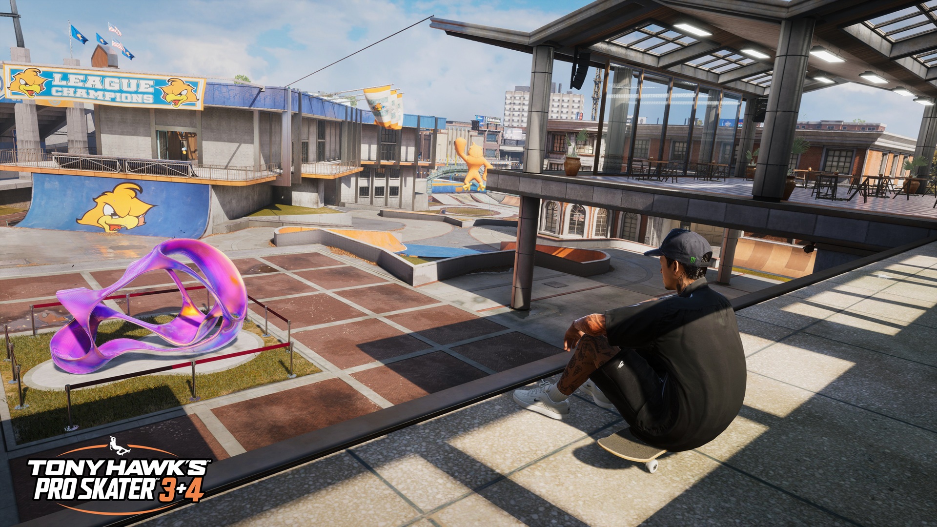 Tony Hawk'un Pro Skater 3 + 4'teki kolej haritası