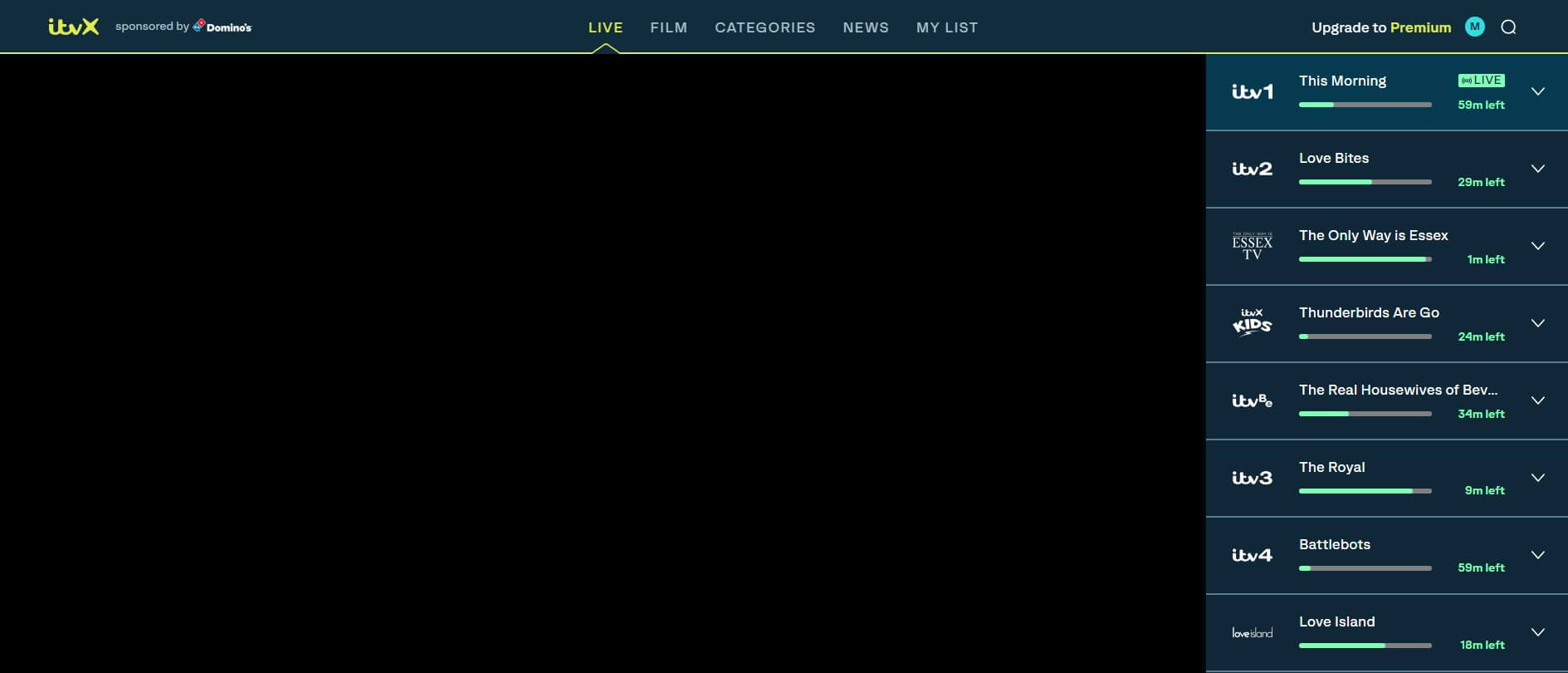 ITV Hatası Coğrafi Kısıtlama