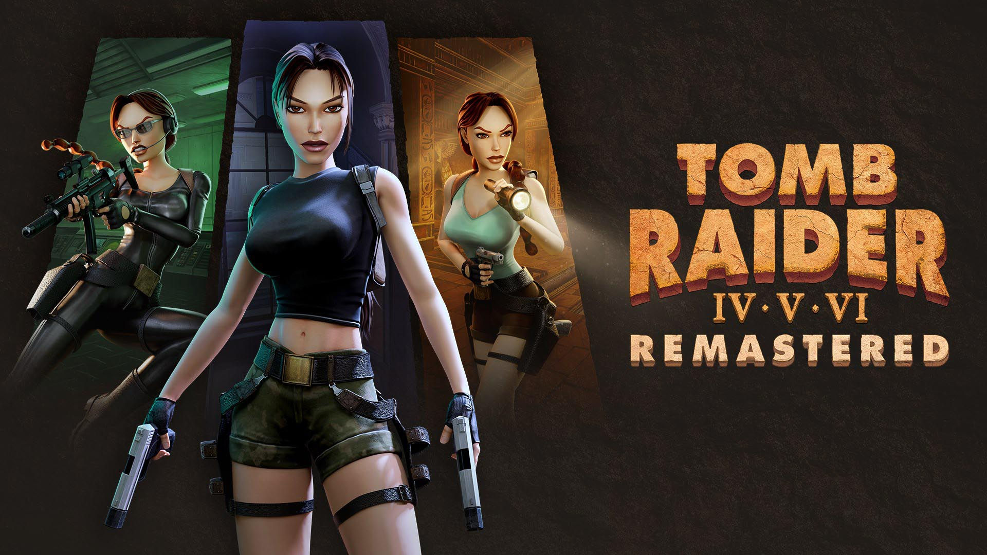Tomb Raider IV, V ve VI Remastered Anahtar Art.